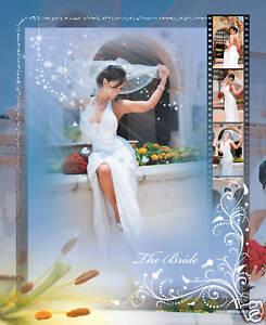 Elegant Wedding Photo Album on Elegant Wedding Photo Album Psd Templates Volumes 1 11   Ebay