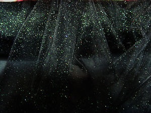 glitter fabric tulle sparkle dress bridal soft prom evening veil hologram tutu craft