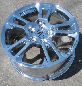 2011 Acura on Stock 4 17  Factory Acura Tl Chrome Wheels Rims 2009 2011 71785   Ebay