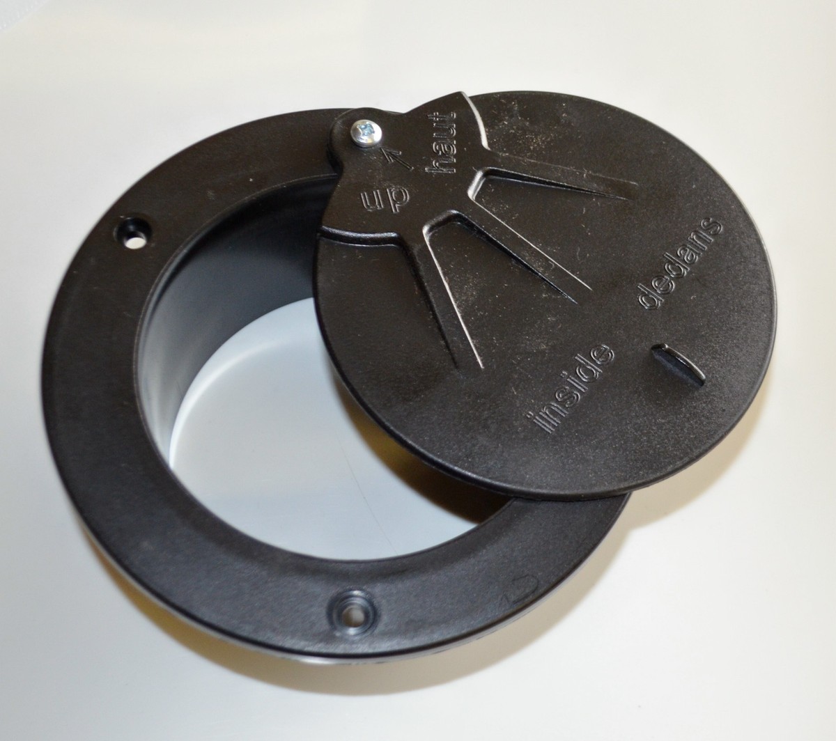 Exhaust Port For Garage Doors Walls Self Closing Fresh Air Vent