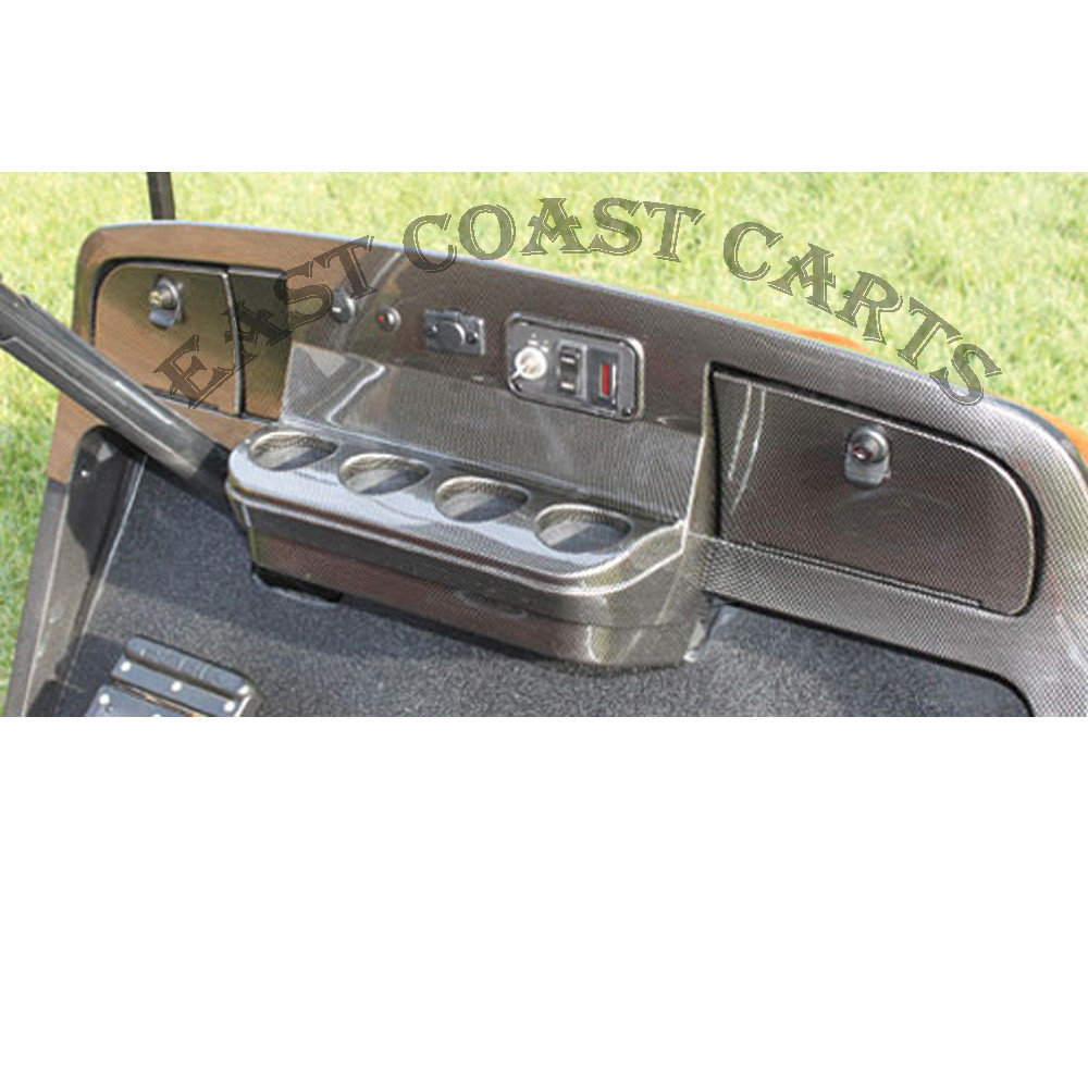 EZGO TXT, ST350 1994-UP Golf Cart CARBON FIBER Dash Cover | eBay