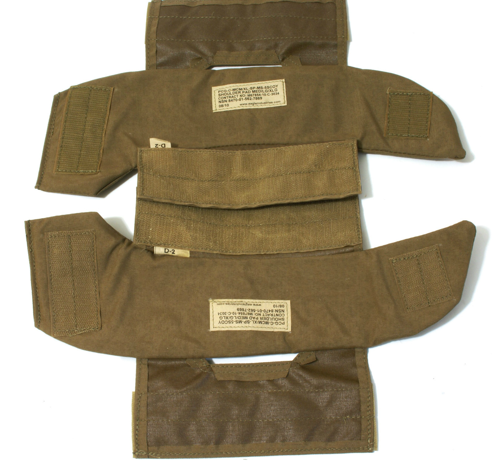 Eagle Ind Scalable Plate Carrier Removable Shoulder Pads MXL Coyote (2