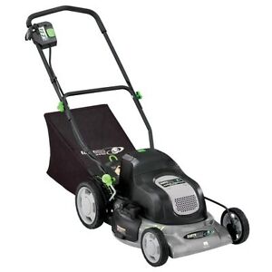 Earthwise Walk Behind Lawnmower 20 inch 24-Volt Cordless Electric Push Lawn Mower