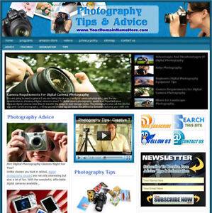 Established 'PHOTOGRAPHY ' Ready Made Website For Sale ....(Websites By SITEGAP) in Business & Industrial, Businesses & Websites for Sale, Internet Businesses & Websites | eBay