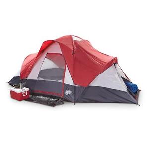 tents for camping 2 person on ... CAMPING TENT KODIAK GOLDEN BEAR 3 ROOM 7 - 8 PERSON SEVEN - EIGHT TENT