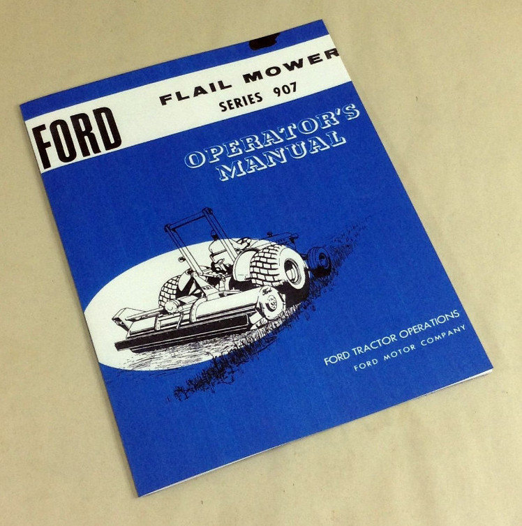 Ford 917 flail mower manual