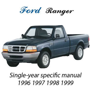 1999 Ford ranger owners manual pdf #1