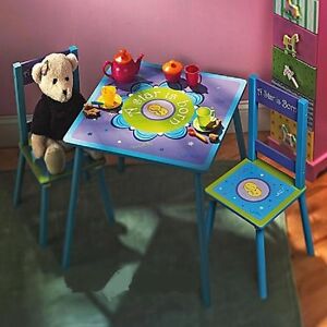 FREE SHIPPING CHILD'S TABLE & 2 CHAIRS SET  inchA STAR IS BORN inch NEW Deluxe