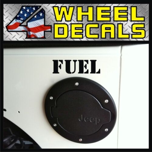Fuel Decal Location Opinion Needed Jeep Wrangler Forum