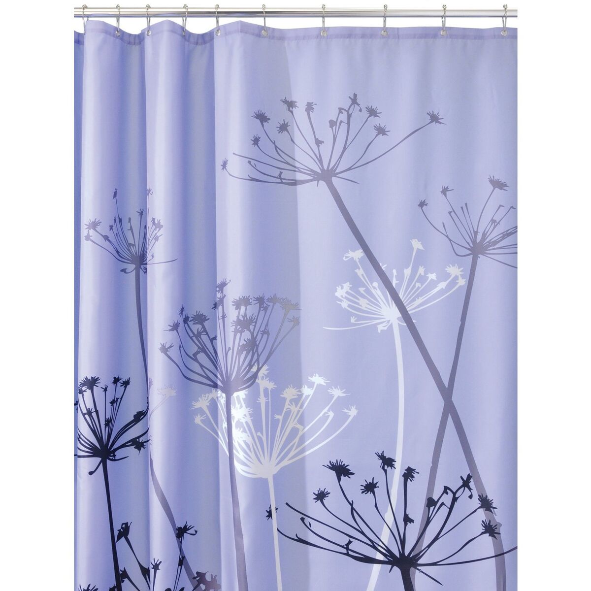 Curtains For Corner Windows Purple Fabric Shower Curtain