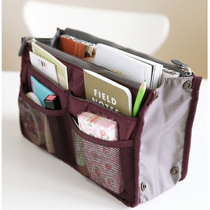 Makeup Caddy on Fashion Cosmetic Makeup Organizer Purse Pocket Travel Case Pouch Mini
