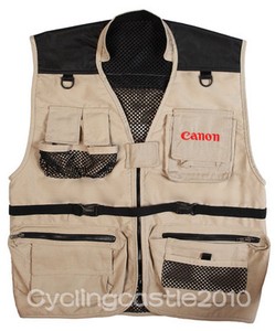 Newest Canon Dslr Camera on Xl Pro Photography Vest For Canon Dslr Camera Photographer 2012 New