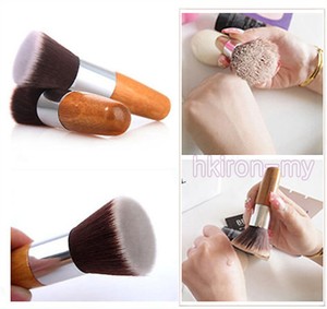 Good Makeup Brushes on Foundation Powder Brush Cosmetic Salon Brush Makeup Basic Good   Ebay