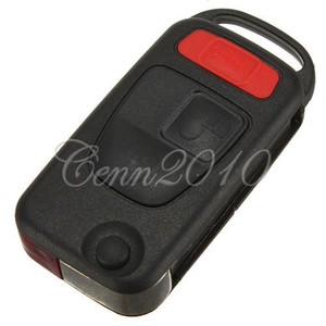 Flip Floding Remote Key Fob Case Shell for Mercedes Benz SLK 230 320 ...