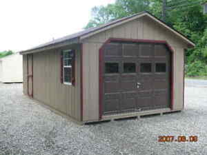 Details about GARAGE SHED 10X20 from JD SHED ,NEW,WARRANTY, 100%WOOD 