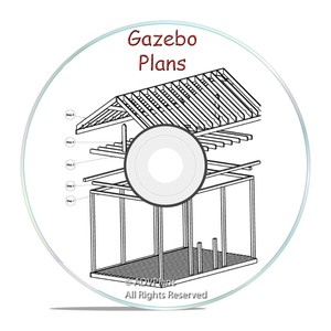 Gazebo Plans 10ft Hexagon Easy Woodworking Plans Step by Step DIY Wood ...