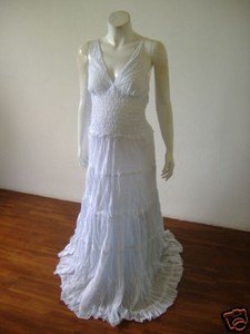 White Maternity Dress on Gypsy Evening Maternity Dress Size U S 8 10 White   Ebay