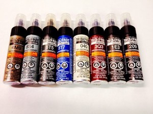 toyota touch up paint indigo blue #6