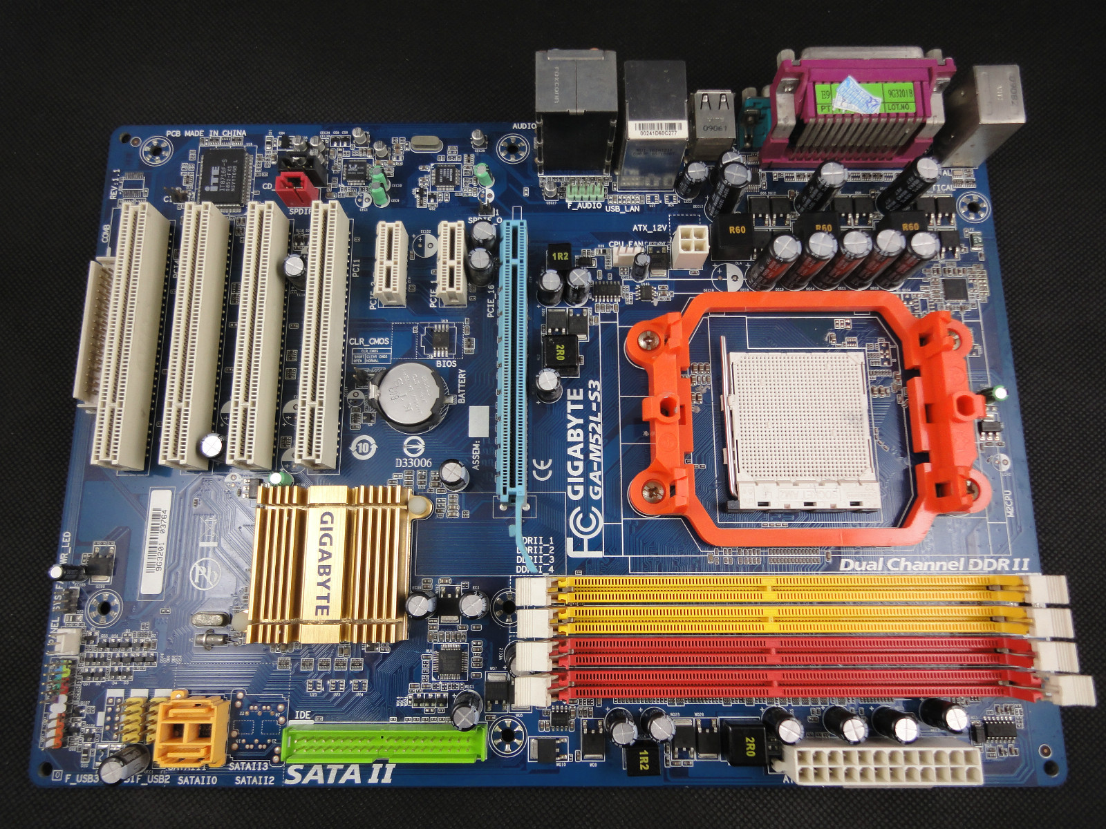 Gigabyte GAM52LS3 520LE DDR2 AM2+ / AM2 AMD motherboard eBay