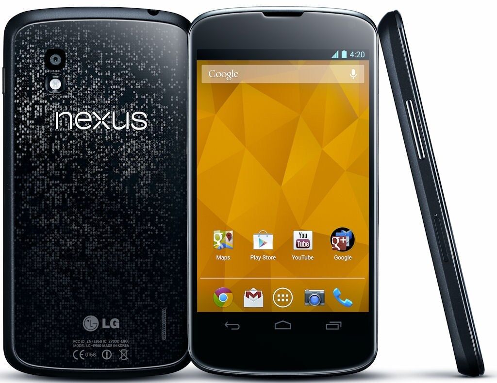 Google LG NEXUS 4 UNLOCKED Smartphone 8GB Black 4.7