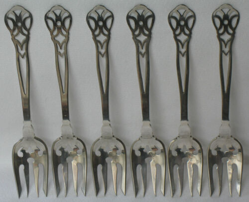 Gorham H Series # 384 Sterling Silver Ramekin Fork set of 6 in Antiques, Silver, Sterling Silver (.925) | eBay