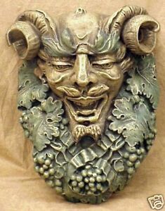 Medieval Home Decor on Gothic Mythical Pan Wall Sculpture Home Decor Statue   Ebay