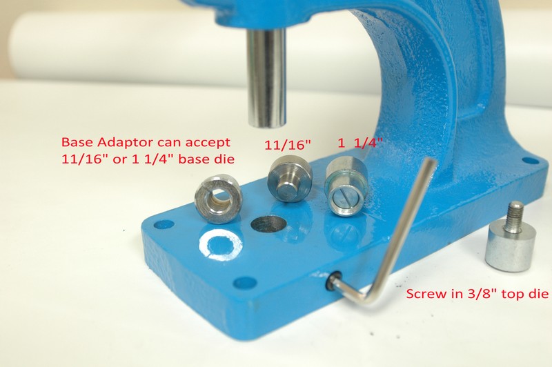 HAND PRESS HEAVY DUTY GROMMET MACHINE HOLE PUNCH TOOL w/ 500 GROMMETS