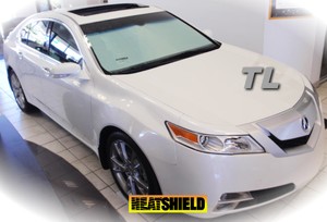 Acura 2009 on Heatshield Brand Custom Sunshade For Acura Tl 2009 2010 2011 2012 2013