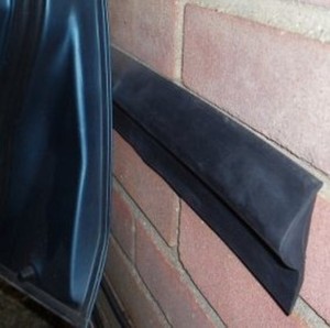 garage protector door bumper guard rubber duty heavy bumpers strips adhesive doors strip luxury txt ads spares parts