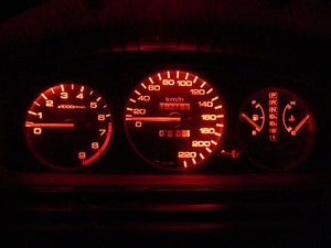 94 Honda civic speedometer cluster