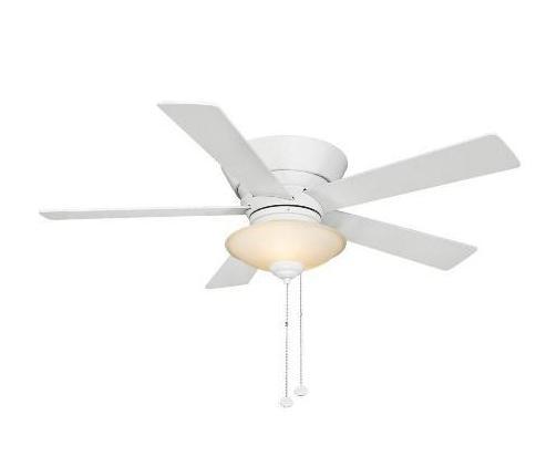 Hampton Bay Andross 48 Inch Low Profile Hugger Ceiling Fan With