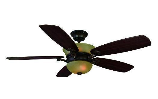Hampton Bay Minorca 52 Inch Ceiling Fan With Light Kit Remote