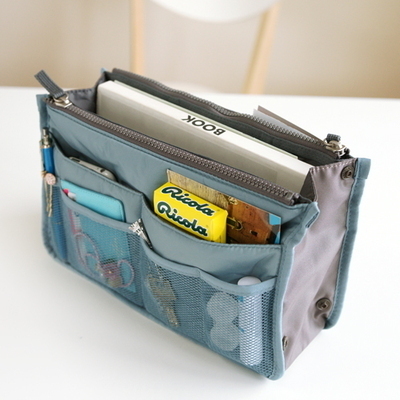 Handbag Organizer Purse Insert Invite.L Bag in Bag DUAL