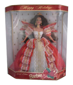 Happy Holiday Barbie  on Happy Holidays 1997 Barbie Doll   Ebay