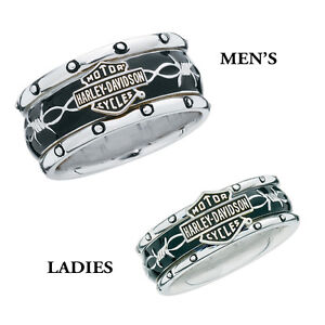 Ebay Image Harley Davidson Wedding Ring Set Pictures