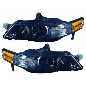 Acura Type on Headlights Headlamps Left Right Pair Set New For 07 08 Acura Tl Type S