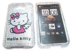 Hello kitty htc hd2 case