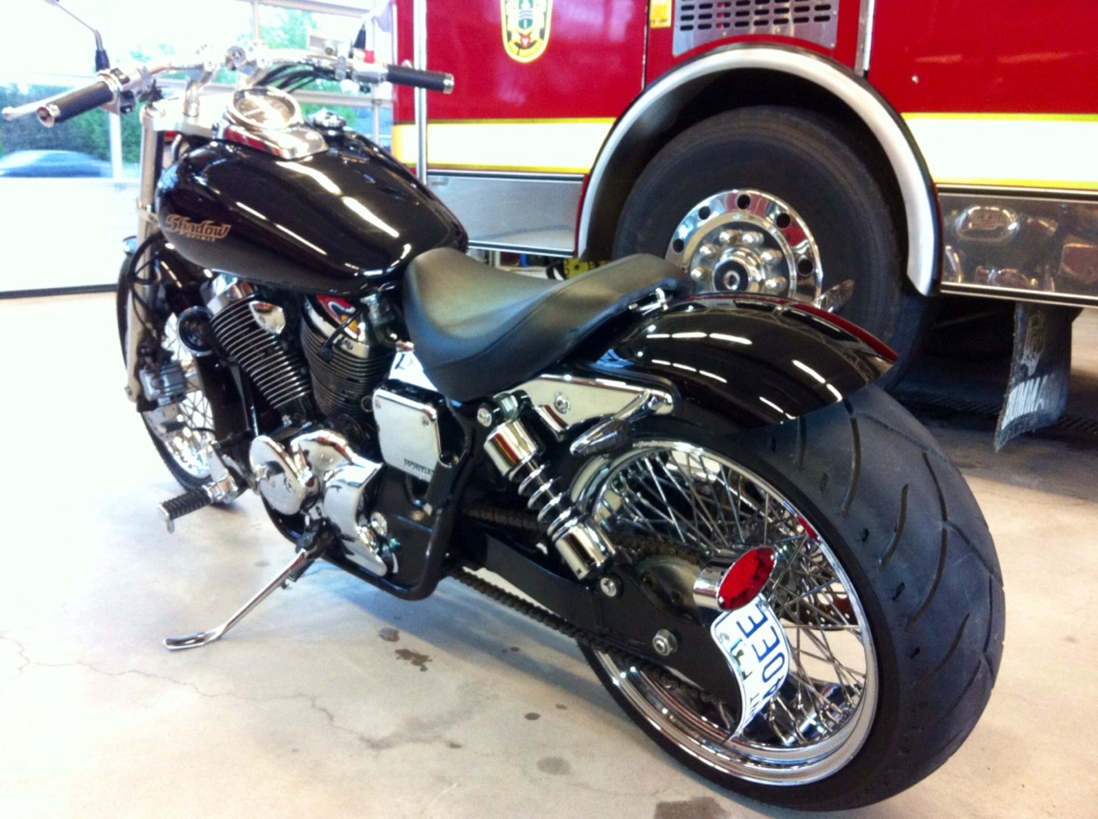 Honda sabre fat tire kit