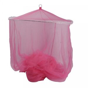 Hot Pink Princess Girls Bed Canopy Mosquito Net Netting Bedroom Bed ...