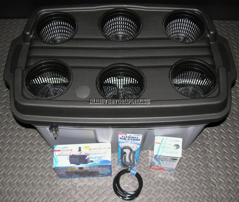 Hydroponic Grow system Combo DWC/ Aeroponic or top feed