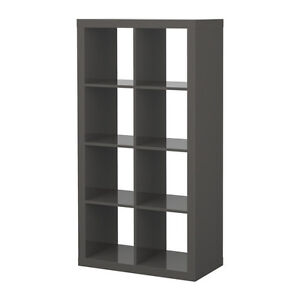 IKEA EXPEDIT Bookcase Display Shelf - New(U pick - HIGH GLOSS: Red, Gray, White)