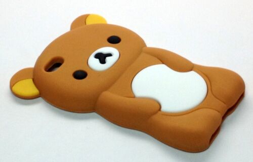 IPOD TOUCH 4 4TH GEN BROWN TEDDY BEAR SILICONE PROTECTOR SOFT SKIN CASE COVER in Consumer Electronics, Portable Audio & Headphones, iPod, Audio Player Accessories | eBay