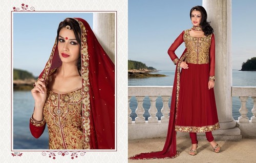 Indian Salwar Kameez Wedding Bollywood Salwar Kameez LONG HAIRSTYLES
