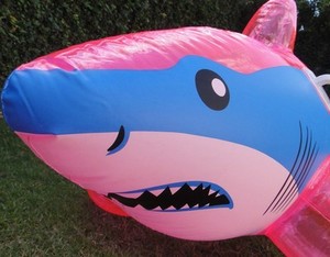 shark pool inflatable