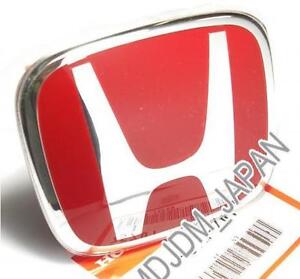 Honda of japan jdm civic type r red h emblems #6