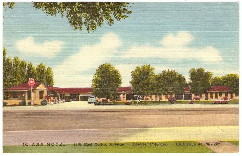 JO ANN MOTEL 1947 Advertising Postcard PC Denver CO | eBay JO ANN MOTEL 1947 Advertising Postcard PC Denver CO | eBay