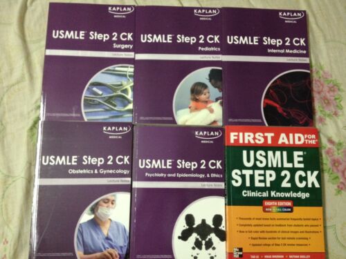 KAPLAN USMLE STEP 2 CK WITH USMLE FIRST AID 2012 AND STEP UP TO MEDICINE 2012 ED in Books, Other | eBay