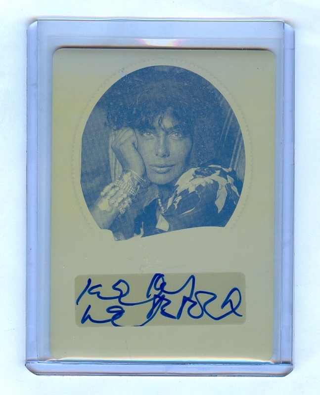 KELLY LEBROCK 2011 LEAF POP CENTURY AUTO PLATE 1 1 eBay