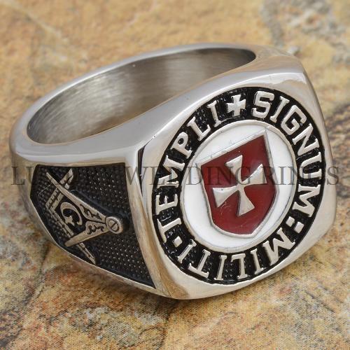 Knight Templar Masonic Ring Scottish Soldiers Cross Signet Jewelry Size 9-12 in Jewelry & Watches, Men's Jewelry, Rings | eBay