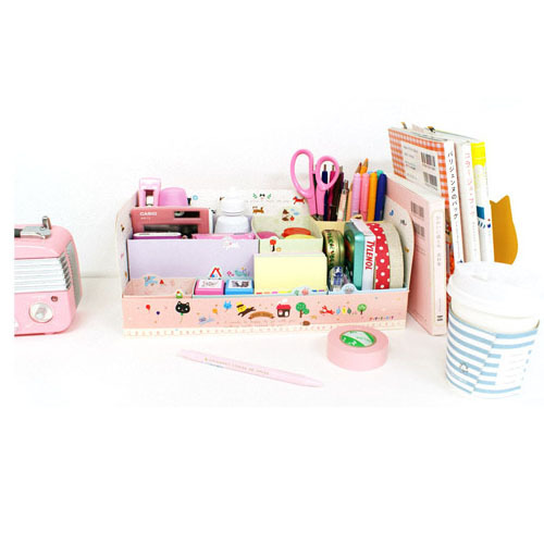 Korean Lovely Animal Park DIY Desktop Finishing Box Storage Box Storage Bag